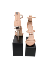 Giuseppe Zanotti Nude Lightning Bolt Heel